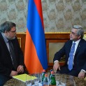 Рабочая встреча Игоря Артемьева с Президентом Армении Сержем Саргсяном