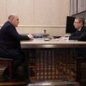 MEETING OF MIKHAIL MISHUSTIN WITH THE HEAD OF THE FEDERAL ANTIMONOPOLY SERVICE MAXIM SHASKOLSKY