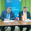 Igor Artemiev signed a Memorandum on Cooperation with the Director General of the Austrian Federal Competition Authority, Theodor Tanner.